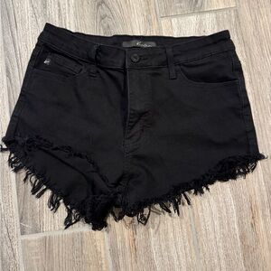KanCan black Jean shorts